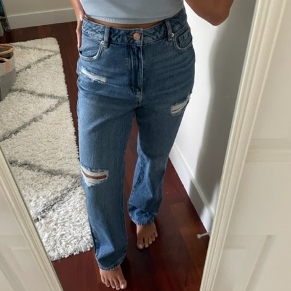 Garage Denim High-Rise Jeans